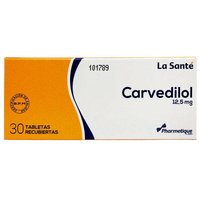 Carvedilol 12.5Mg X Tableta