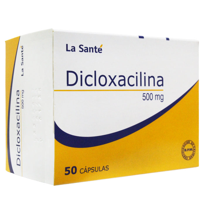 Dicloxacilina 500Mg X Capsula
