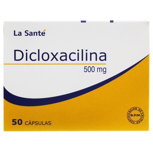 Dicloxacilina 500Mg X Capsula