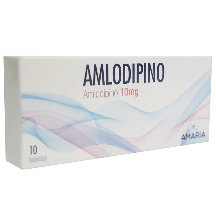 Amlodipino 10Mg Farmacorp X Tableta