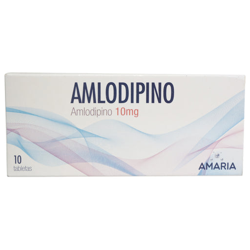 Amlodipino 10Mg Farmacorp X Tableta