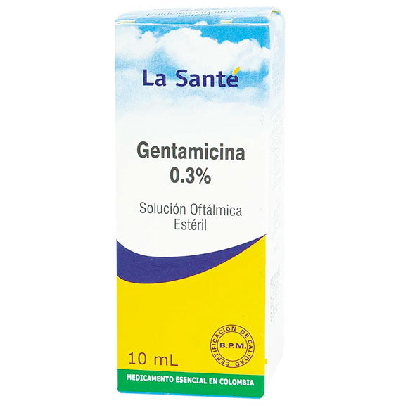 Gentamicina 0.3% Colirio X 10Ml La Sante