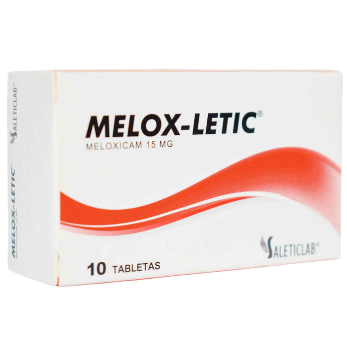 Melox - Letic Meloxicam 15Mg Farmacorp X Tableta