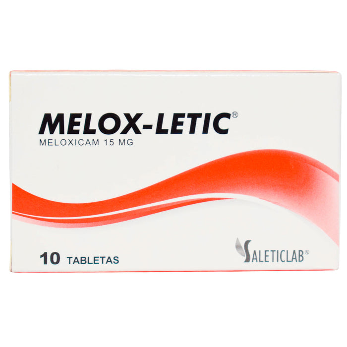 Melox - Letic Meloxicam 15Mg Farmacorp X Tableta