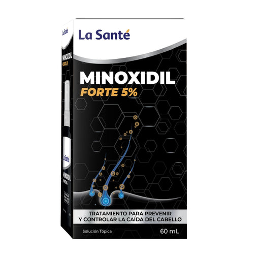 Minoxidil Forte 5% Solución Tópica La Sante X 60Ml