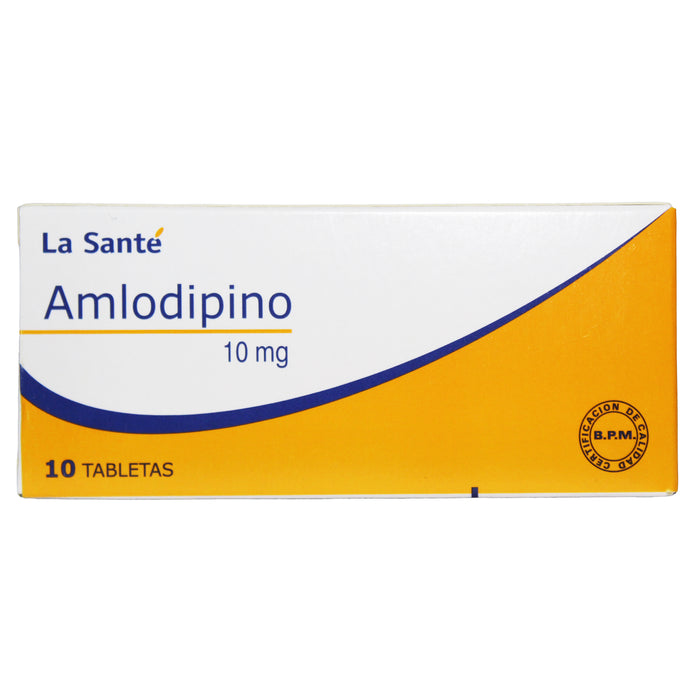 Amlodipino 10Mg X Tableta