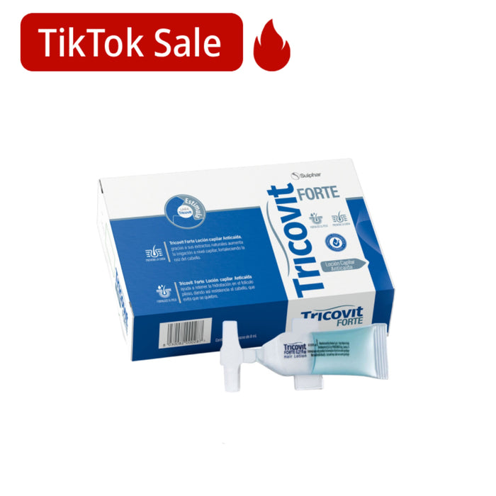 Tricovit Forte Tratamiento Capilar X Ampolla /8Ml