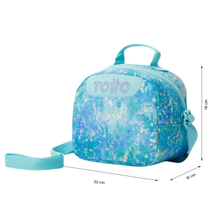 Lonchera Totto Borrador Con Aislador Térmico Azul