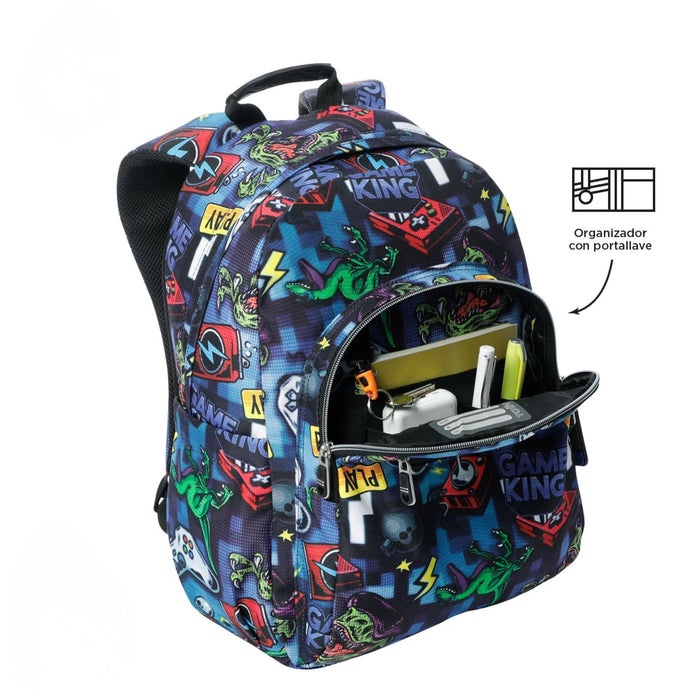 Mochila Totto Morral Acuarela Porta Pc 14