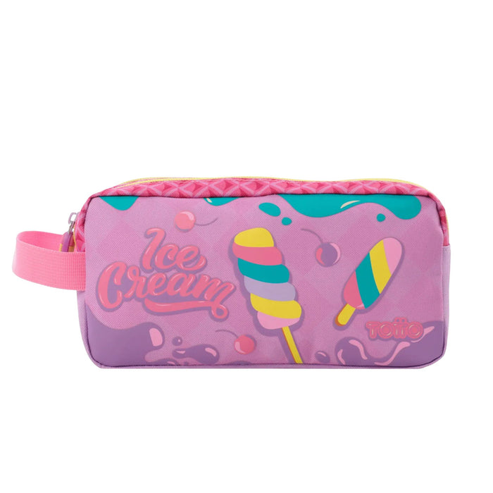 Estuchera Totto Multiuso Ice Pop Rosado