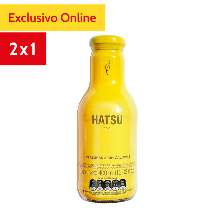 Hatsu Tea Amarillo Carambolo Y Flor De Loto X 400Ml