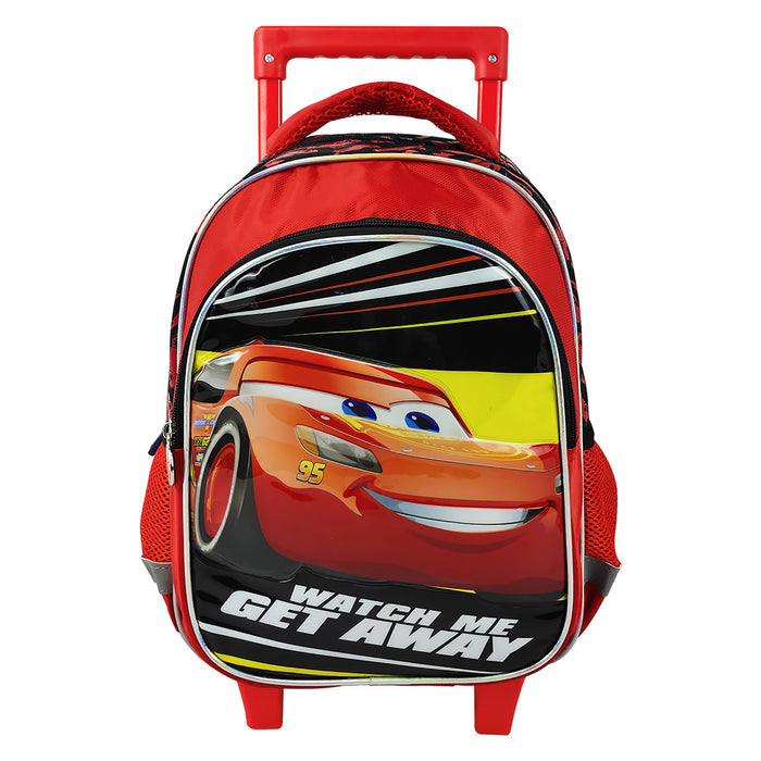 Mochila Con Rueda Disney Cars Para Niño Pvc 13