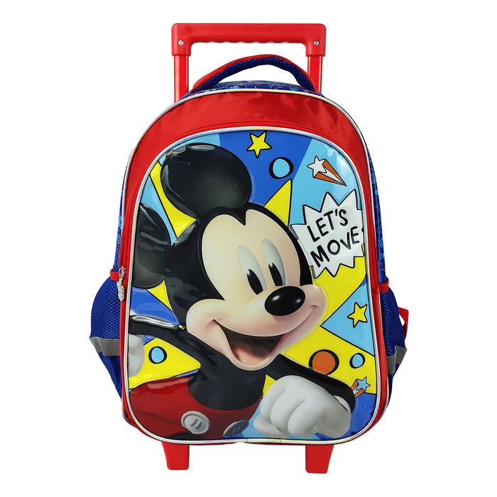 Mochila Disney Mickey Niño Trolley 16.5 pulgadas