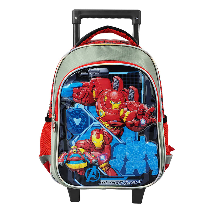 Mochila Con Rueda Marvel Avengers Para Niño Pvc 13