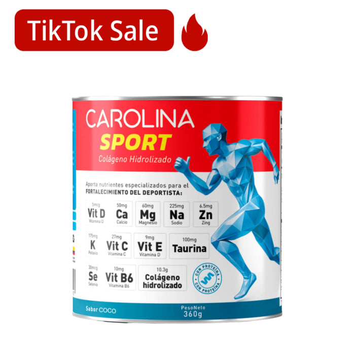 Colageno Hidrolizado Carolina Sport X 360G