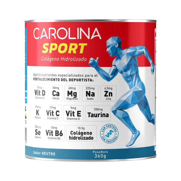 Colageno Hidrolizado Carolina Sport X 360G