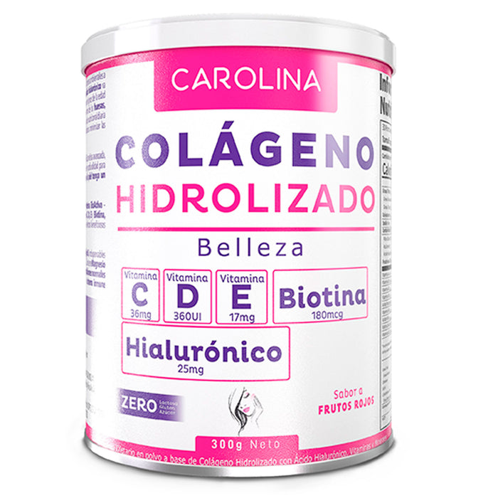 Carolina Colágeno Hidrolizado Belleza X 300Gr