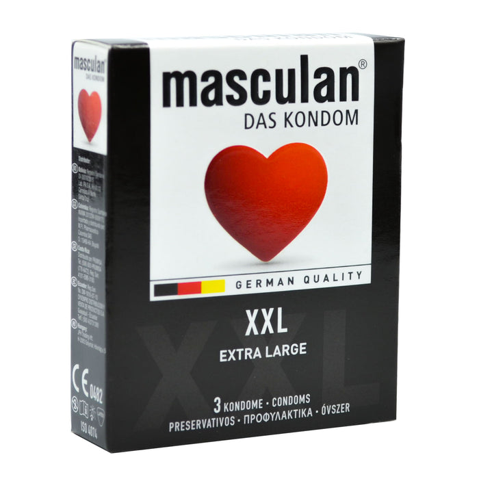 Preservativo Masculan Type 5 Xxl Black 3 Unidades X Caja