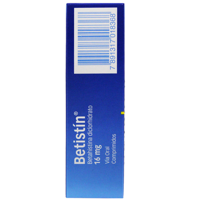 Betistin 16Mg Betahistina X Tableta