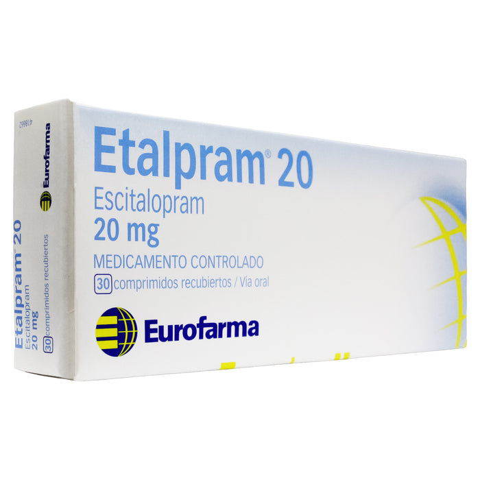 Etalpram 20Mg Escitalopram X Tableta