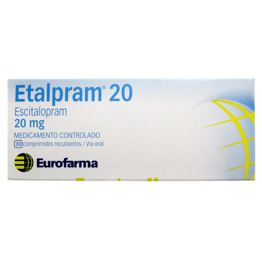 Etalpram 20Mg Escitalopram X Tableta