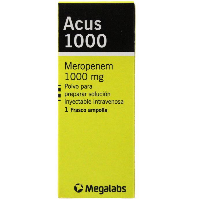 Acus Meropenem 1000Mg X Ampolla
