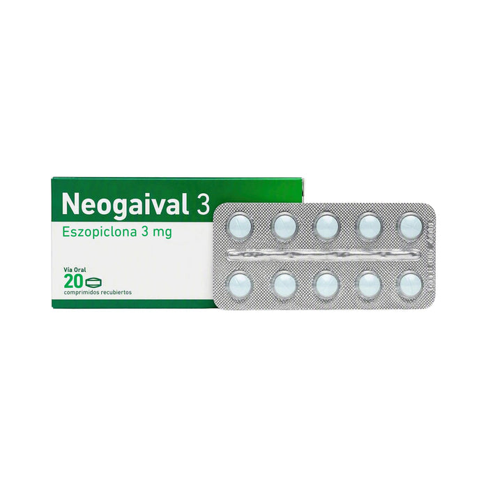 Neogaival 3Mg Eszopiclona X Tableta