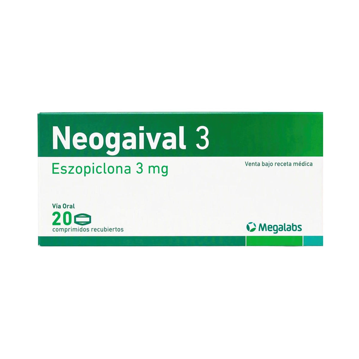 Neogaival 3Mg Eszopiclona X Tableta— Farmacorp