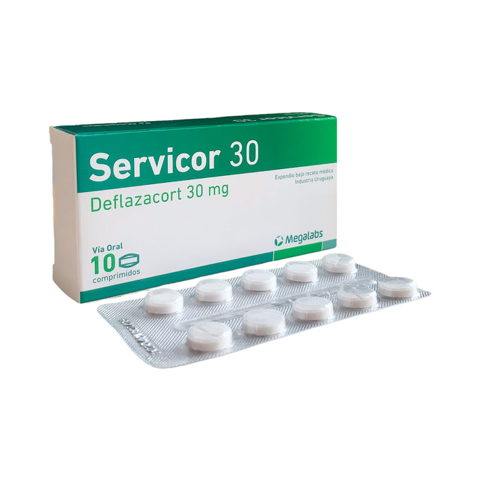 Servicor 30Mg Deflazacort X Comprimido