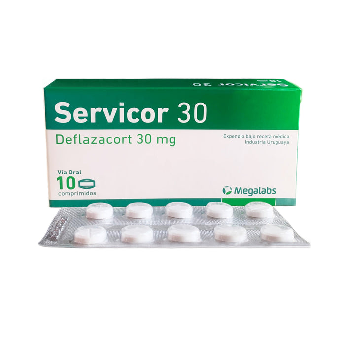 Servicor 30Mg Deflazacort X Comprimido