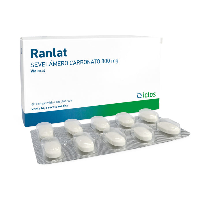 Ranlat 800Mg Sevelamero X Comprimido