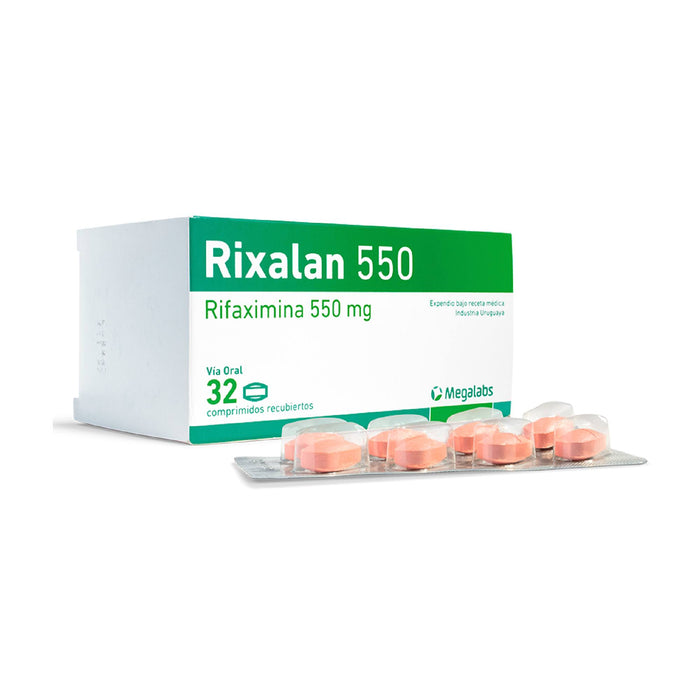Rixalan Rifaximina 550Mg X Comprimido