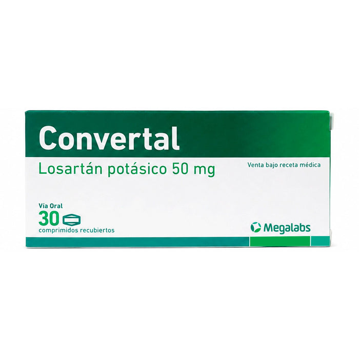 Convertal Losartan 50Mg X Comprimido