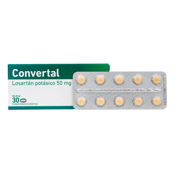 Convertal Losartan 50Mg X Comprimido