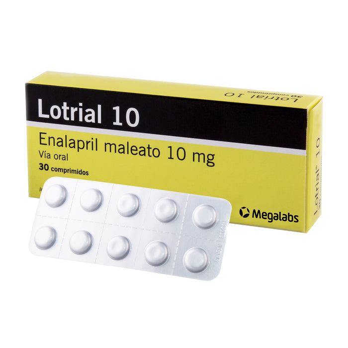 Lotrial 10Mg Enalapril X Tableta