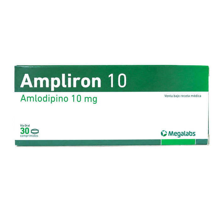 Ampliron 10Mg Amlodipino X Comprimido