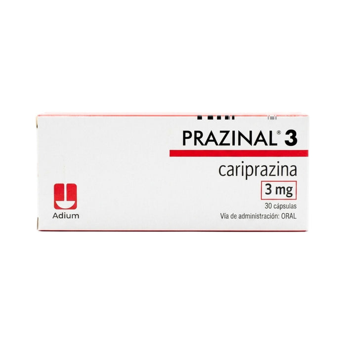 Prazinal 3Mg Cariprazina X Cápsula