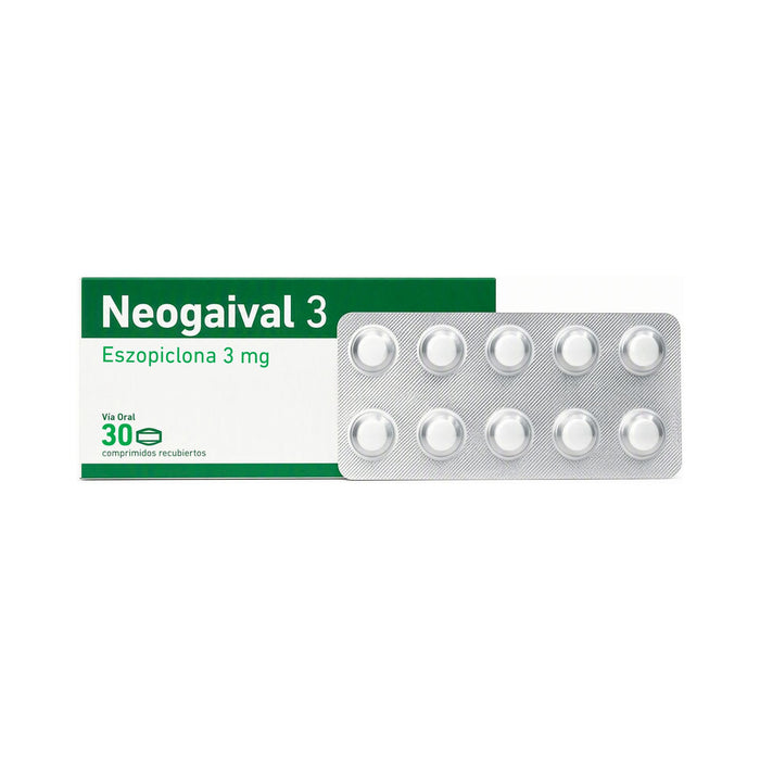 Neogaival 3Mg Eszopiclona X Comprimido