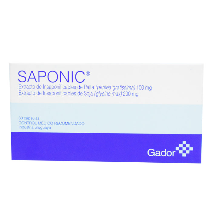 Saponic Persea Gratissima Y Glicine Max X Capsula