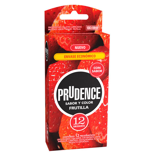 Preservativo Prudence Frutilla X 12 Unidades