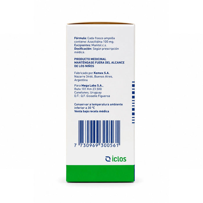 Iclacitidina Azacitidina 100Mg X Ampolla