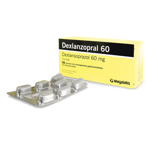 Dexlanzopral 60Mg Dexlansoprazol X Capsula