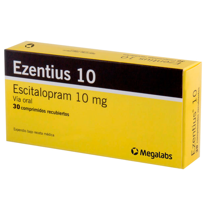 Ezentius 10Mg Escitalopram X Tableta