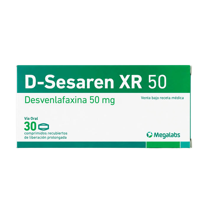 D-Sesaren Xr 50Mg X Comprimido Liberación Prolongada
