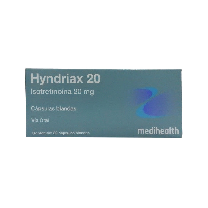 Hyndriax 20Mg Blandas Isotretinoina X 30 Capsula