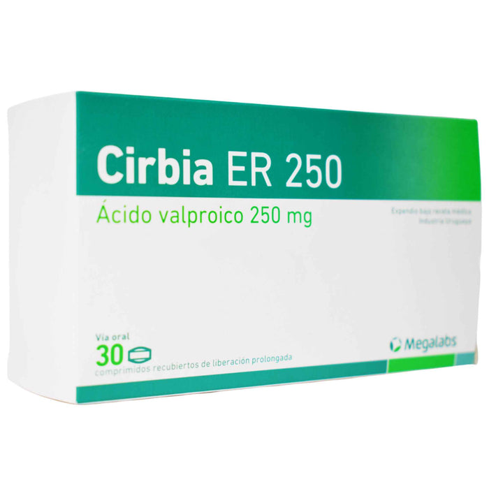 Cirbia Er Acido Valproico 250Mg X Tableta