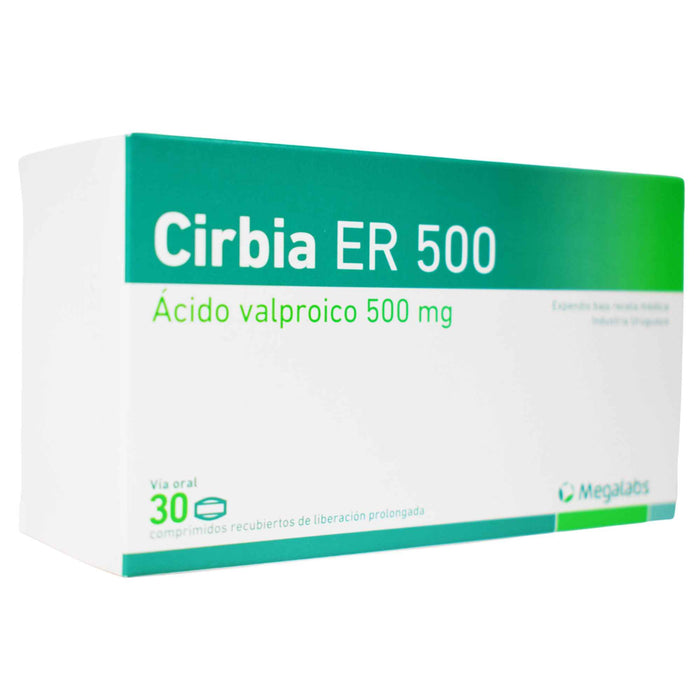 Cirbia Er Acido Valproico 500Mg X Tableta