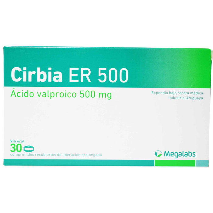 Cirbia Er Acido Valproico 500Mg X Tableta