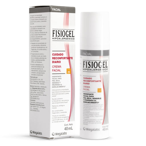 Fisiogel Crema Facial Fps20 X 40Ml