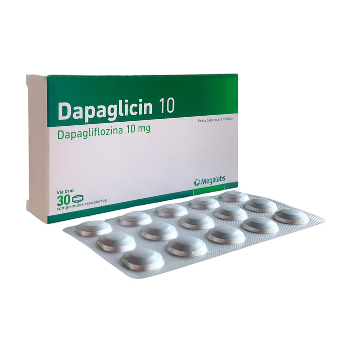 Dapaglicin 10Mg Dapagliflozina X Comprimido